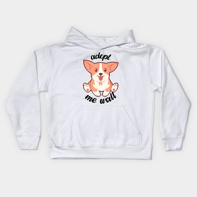 Adopt Me Wall Kids Hoodie by nextneveldesign